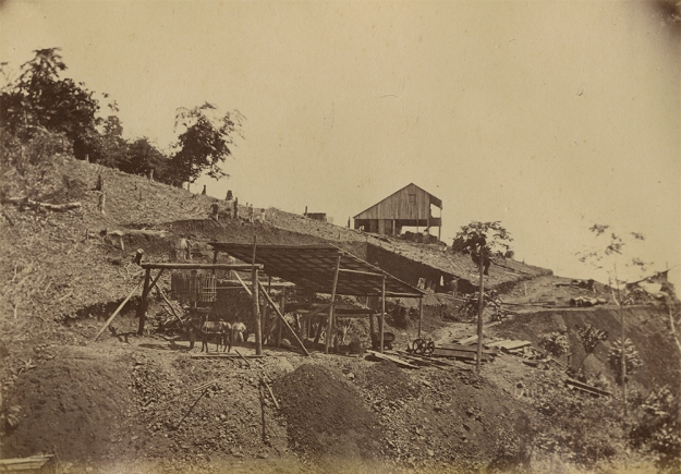 Minas del Callao y Caratal, Estado Bolívar, Venezuela. Siglo XIX.