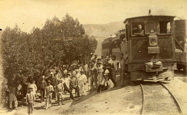 The railway from La Guaira to Caracas